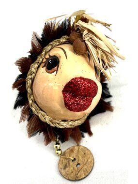 Katherines Collection Kissing Fish Christmas Ornaments Cheetah Print Resin 3.5"